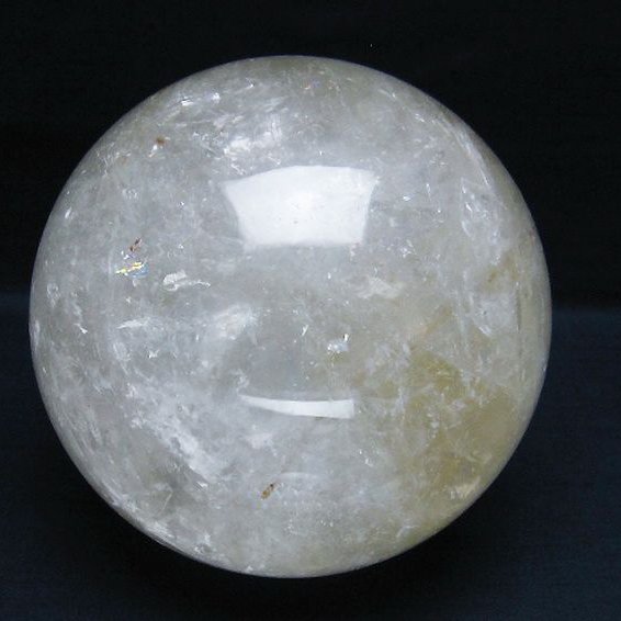 2.9Kgヒマラヤ水晶丸玉 128mm [T718-3094]