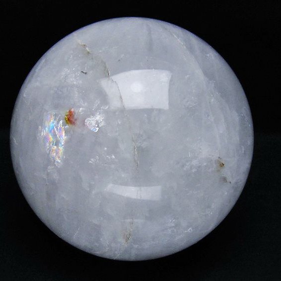 3.7Kgヒマラヤ水晶丸玉 145mm [T718-3276]