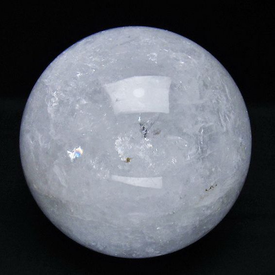 2Kgヒマラヤ水晶丸玉 120mm [T718-3289]