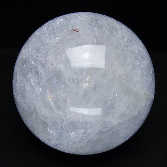 2Kgヒマラヤ水晶丸玉 117mm [T718-3303]