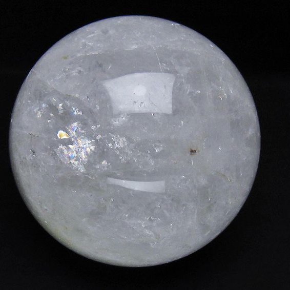 1.6Kgヒマラヤ水晶丸玉 110mm [T718-3412]
