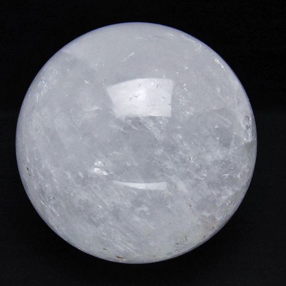 2.2Kg虹入りヒマラヤ水晶丸玉 120mm [T718-3442]