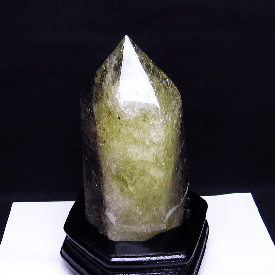 1.4Kgシトリン水晶六角柱[T719-3823]