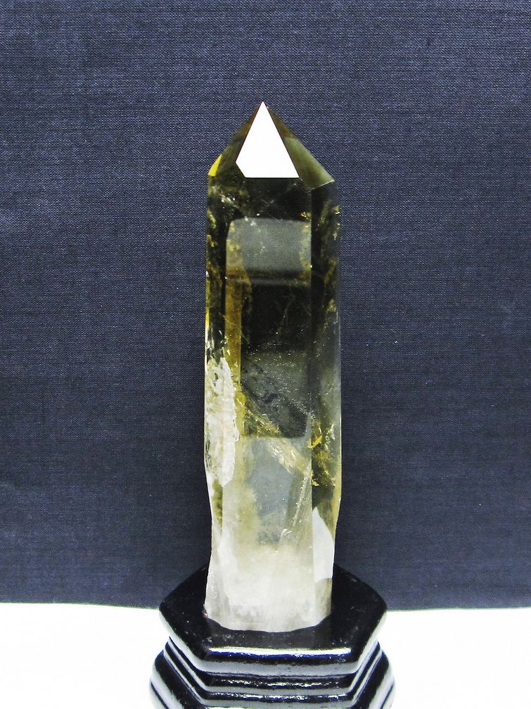 シトリン水晶六角柱[T719-4359]