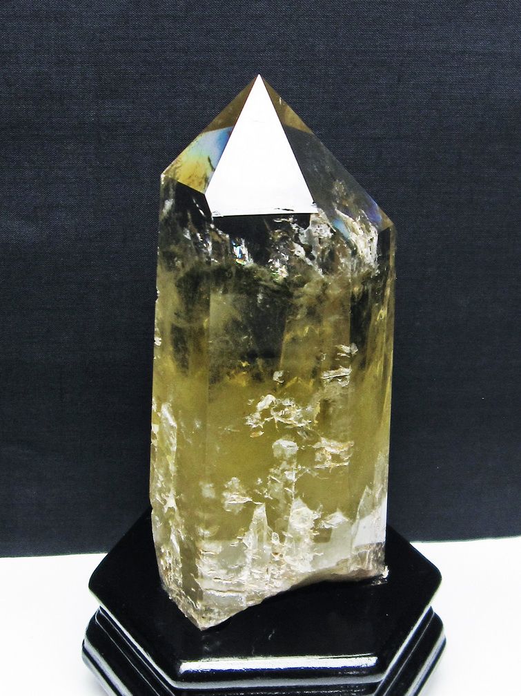 1.3Kgシトリン水晶六角柱[T719-4399]