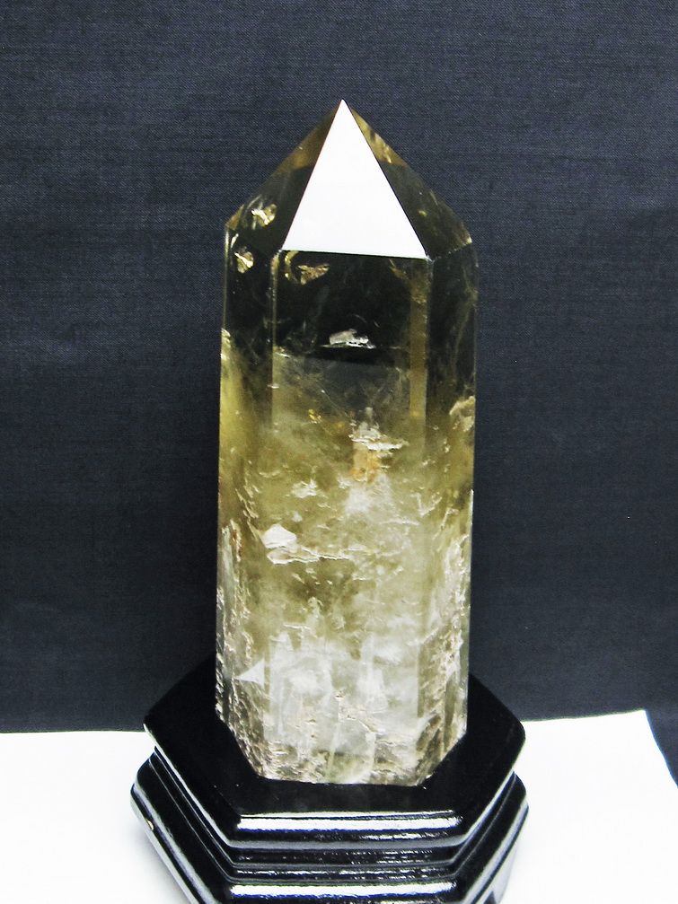 1.3Kgシトリン水晶六角柱[T719-4400]