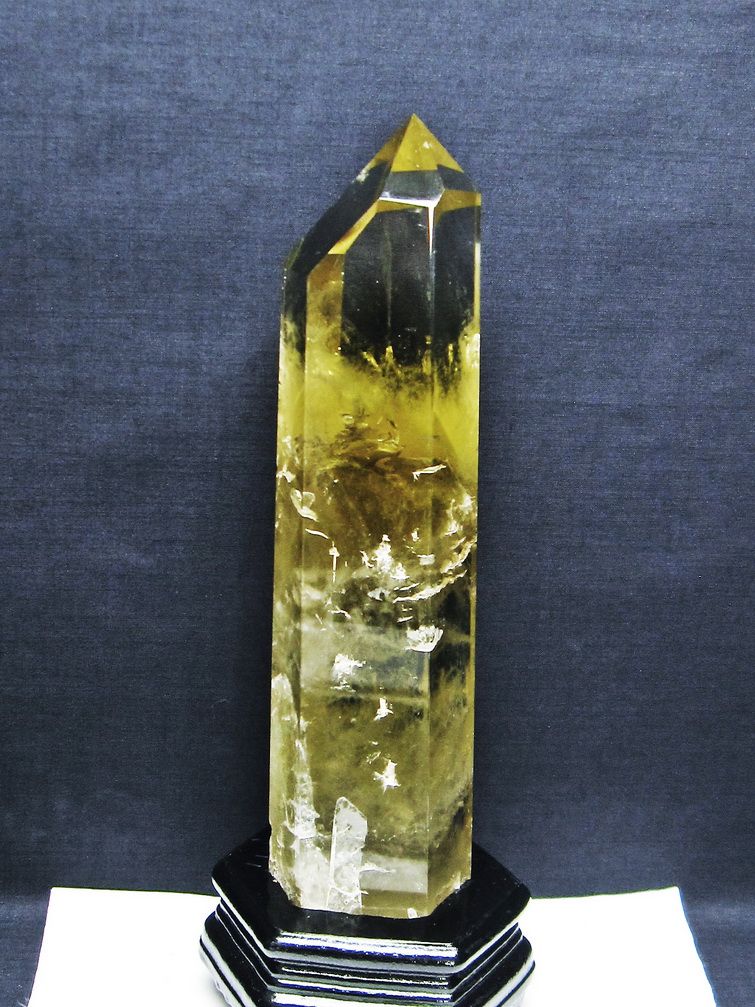 1.6Kgシトリン水晶六角柱[T719-4406]