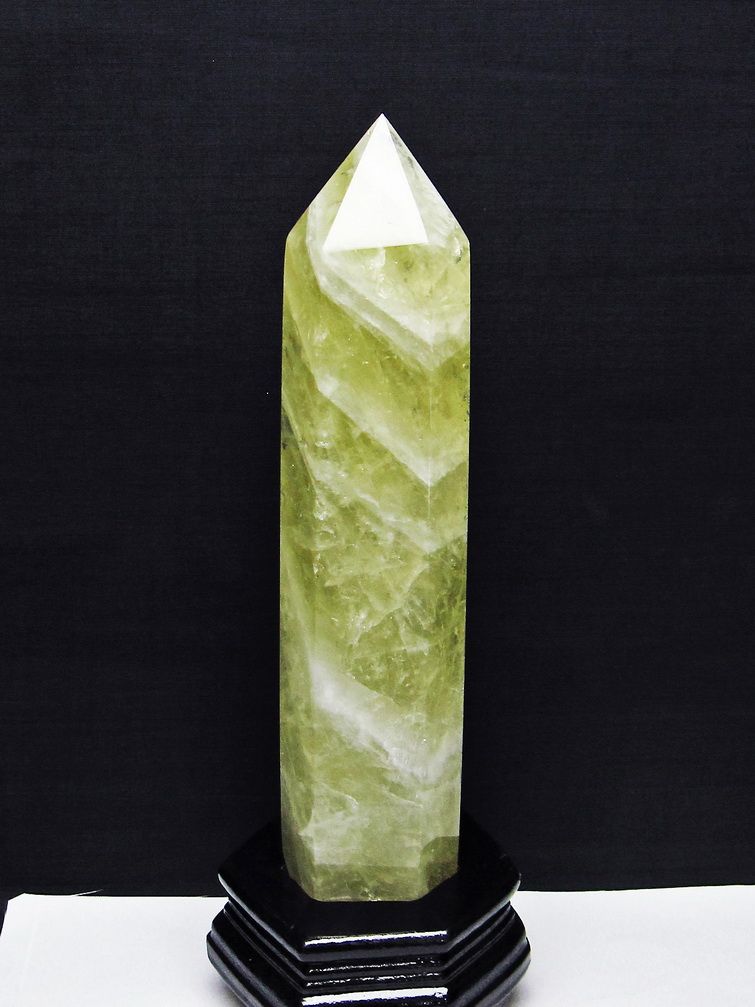 1.1Kgシトリン水晶六角柱[T719-4945]