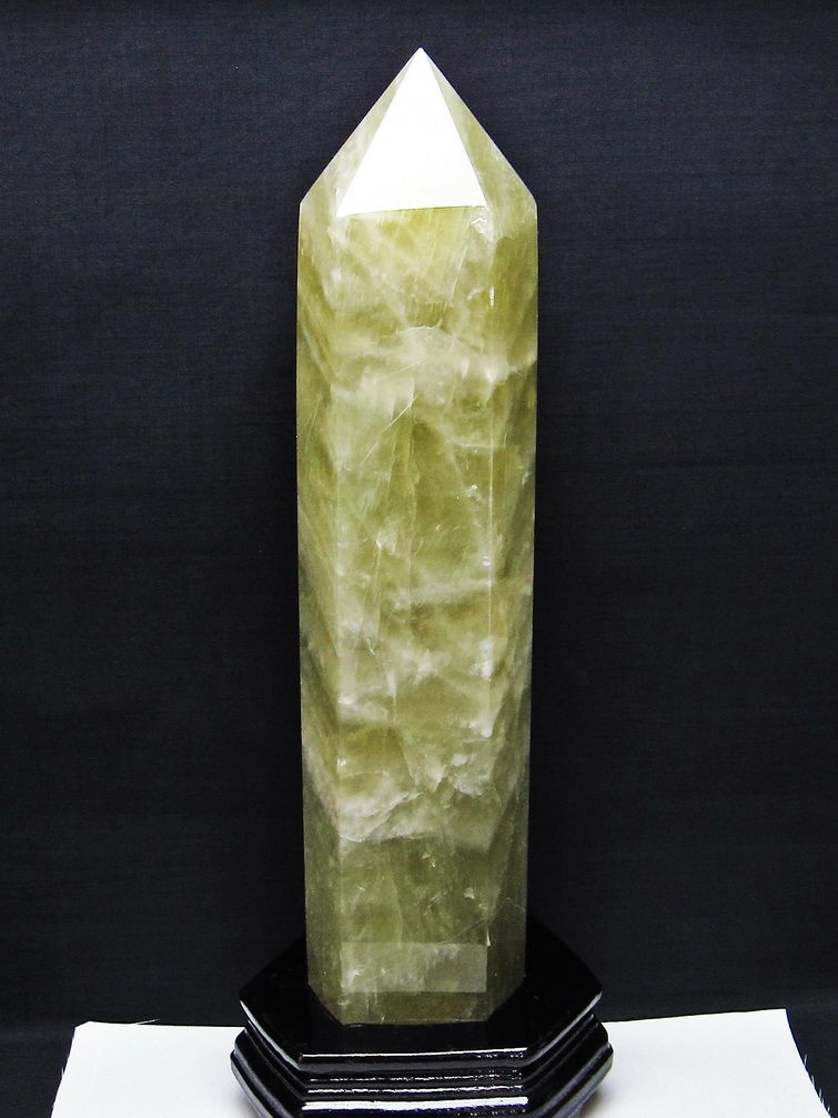 3.1Kgシトリン水晶六角柱[T719-4951]