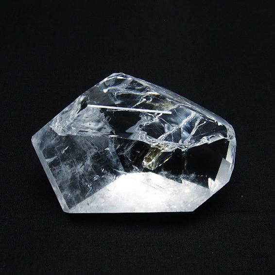 パワーストーン 天然石 虹入りヒマラヤ水晶原石[T72-2382]