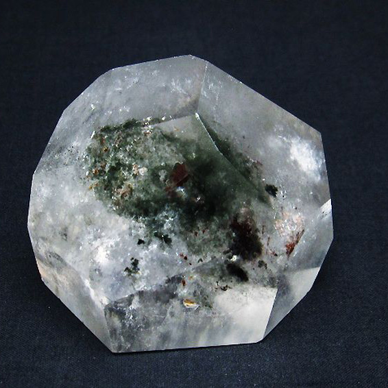 パワーストーン 天然石 ガーデン入り水晶 原石[T72-2434]