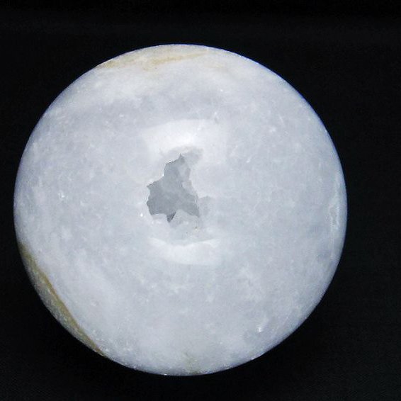 モロッコ産水晶 笑口丸玉 66mm [T722-650]