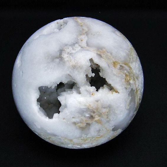 モロッコ産水晶 笑口丸玉 69mm [T722-671]