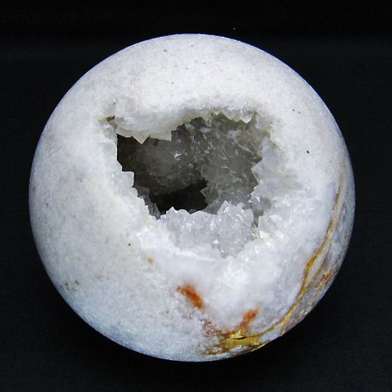 パワーストーン 天然石 モロッコ産水晶 笑口丸玉 78mm [T722-705]