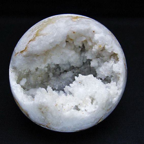 モロッコ産水晶 笑口丸玉 72mm [T722-714]