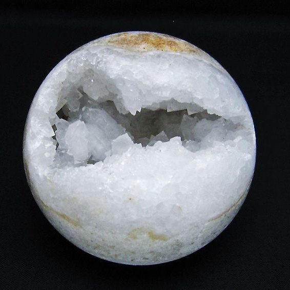 モロッコ産水晶 笑口丸玉 73mm [T722-720]