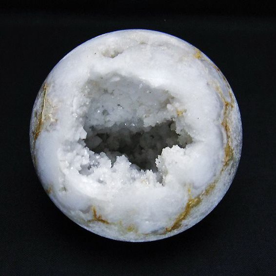 モロッコ産水晶 笑口丸玉 70mm [T722-728]