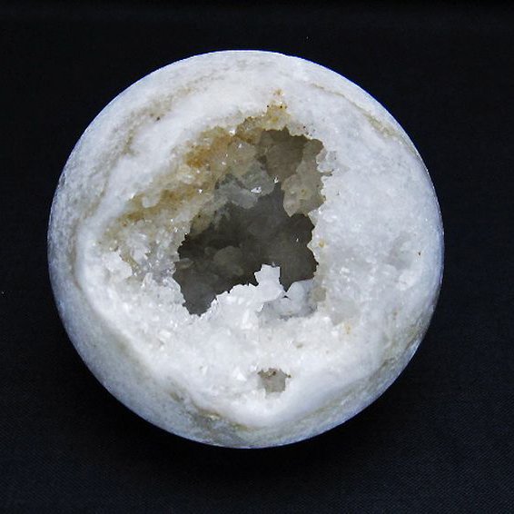 モロッコ産水晶 笑口丸玉 69mm [T722-736]