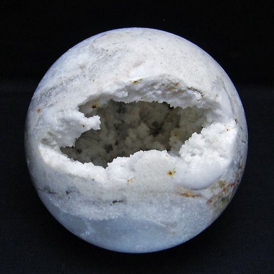 モロッコ産水晶 笑口丸玉 97mm [T722-785]