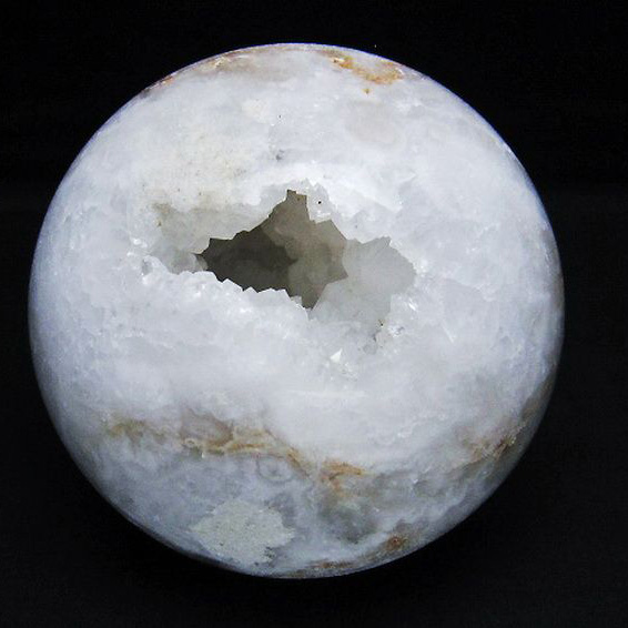 1.4Kgパワーストーン 天然石 モロッコ産水晶 笑口丸玉 101mm [T722-810]