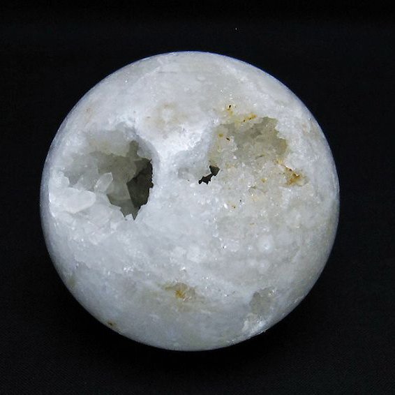 モロッコ産水晶 笑口丸玉 68mm [T722-916]