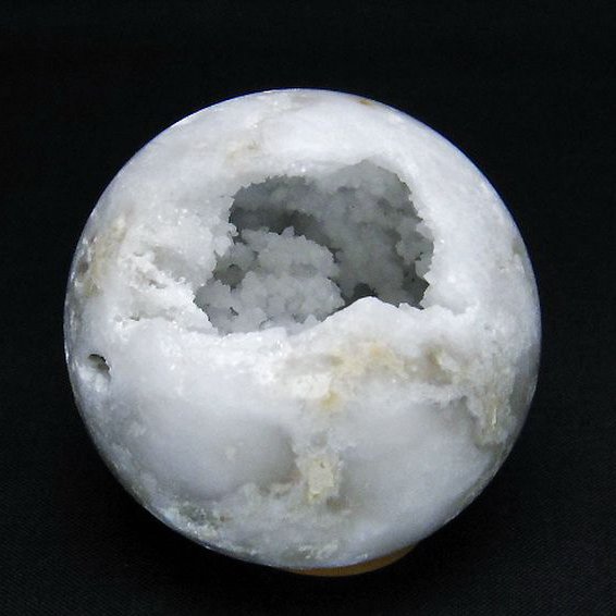 モロッコ産水晶 笑口丸玉 56mm [T722-926]