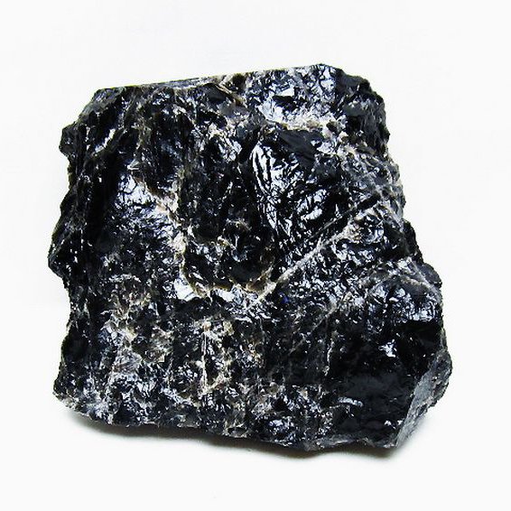 2.4Kgモリオン 純天然 黒水晶 原石 [t724-2893]