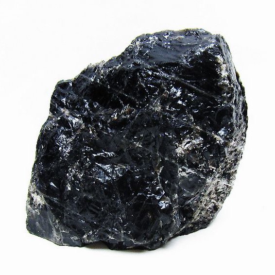 2.1Kgモリオン 純天然 黒水晶 原石 [t724-2907]