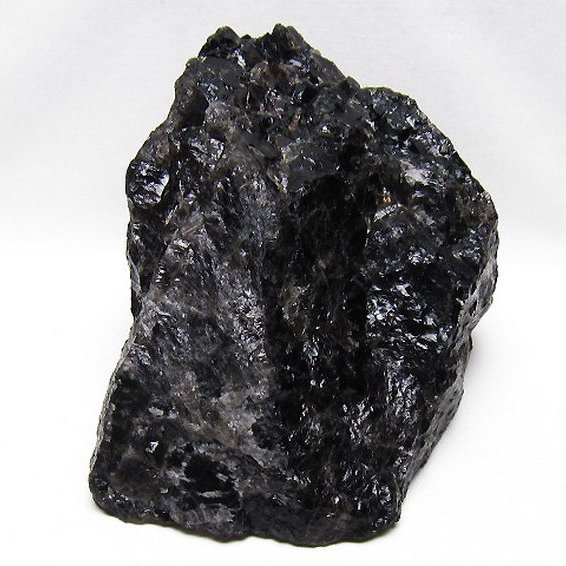 1.9Kgモリオン 純天然 黒水晶 原石 [t724-2969]