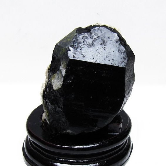 山東省産 モリオン 純天然 黒水晶 原石[T728-2082]