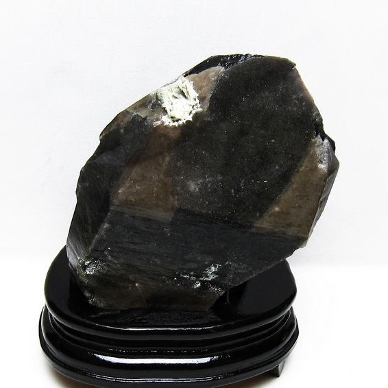 1.6Kg山東省産 モリオン 純天然 黒水晶 原石[T728-2121]