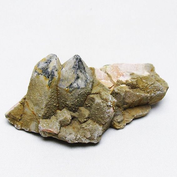 山東省産 モリオン 純天然 黒水晶 クラスター[T728-2141]