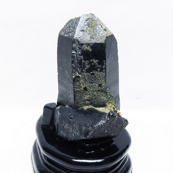 山東省産 モリオン 純天然 黒水晶 原石[T728-2333]