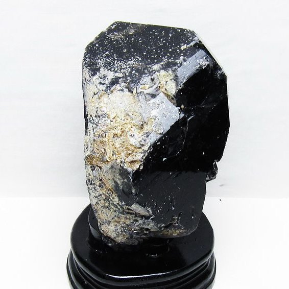 2.4Kg山東省産 モリオン 純天然 黒水晶 原石[T728-2385]