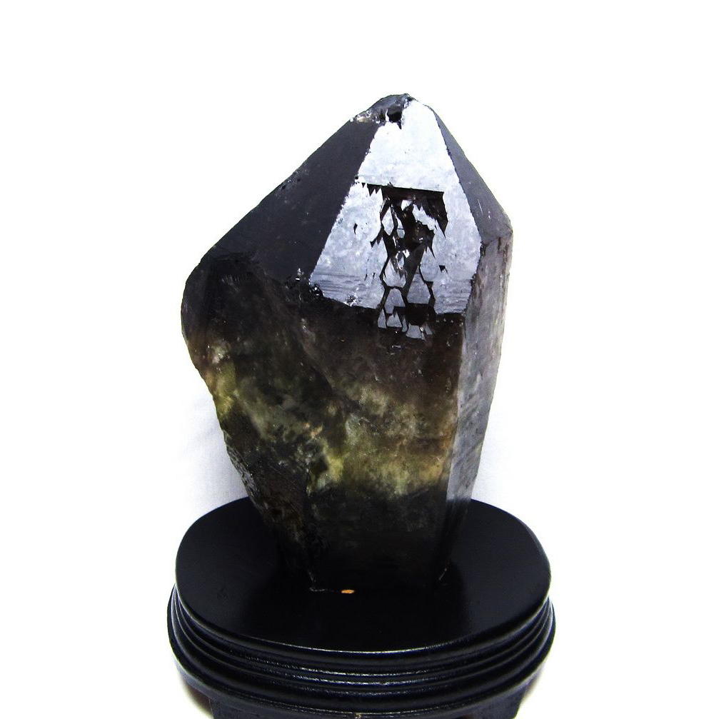 3.9Kgモリオン 純天然 黒水晶 原石[T735-3606]