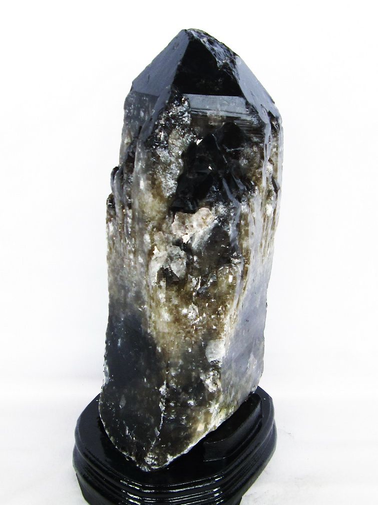 16.8Kgモリオン 純天然 黒水晶 カテドラルライブラリー水晶原石同梱不可[T735-3839]