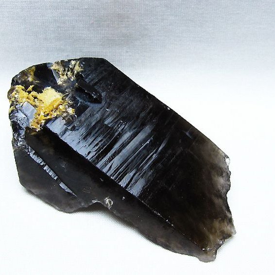 モリオン 純天然 黒水晶 原石 [t735-4316]