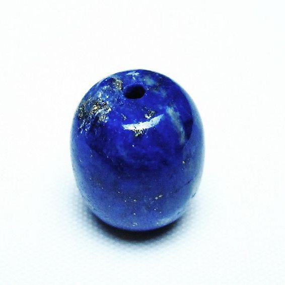 ラピスラズリ バレル型 ビーズ [t74-3730]