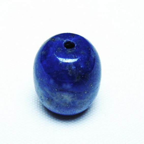 ラピスラズリ バレル型 ビーズ [t74-3769]