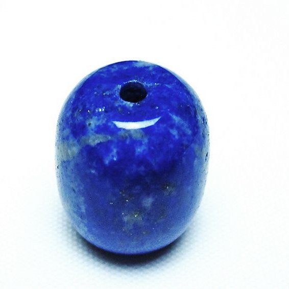 ラピスラズリ バレル型 ビーズ [t74-3826]