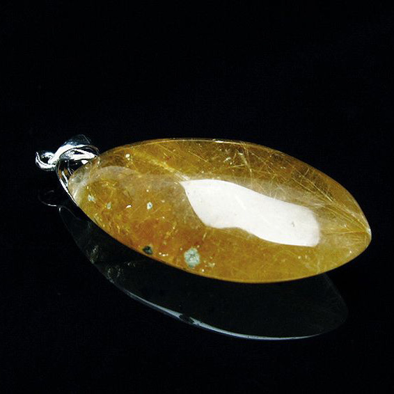 ゴールドタイチンルチルペンダント[T741-1821]