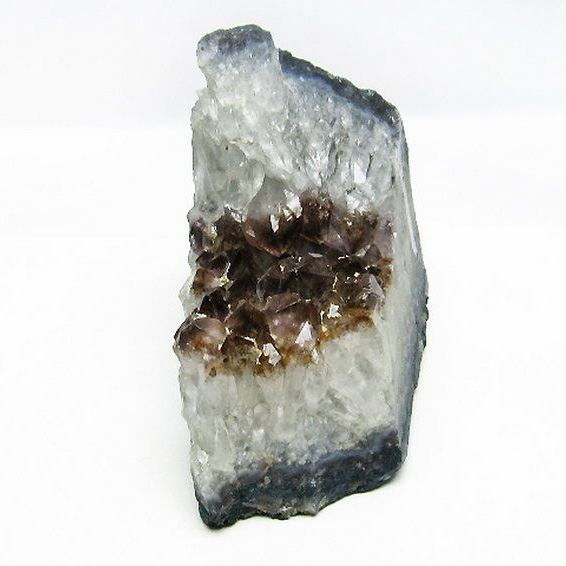 1.1Kgブラジル産 アメジスト ファントム クラスター[T749-4990]