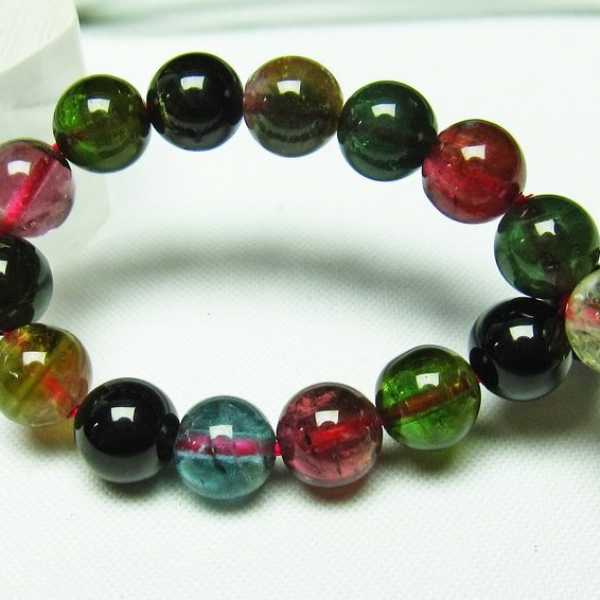 ミックスカラートルマリンブレスレット7mm[T75-5404]
