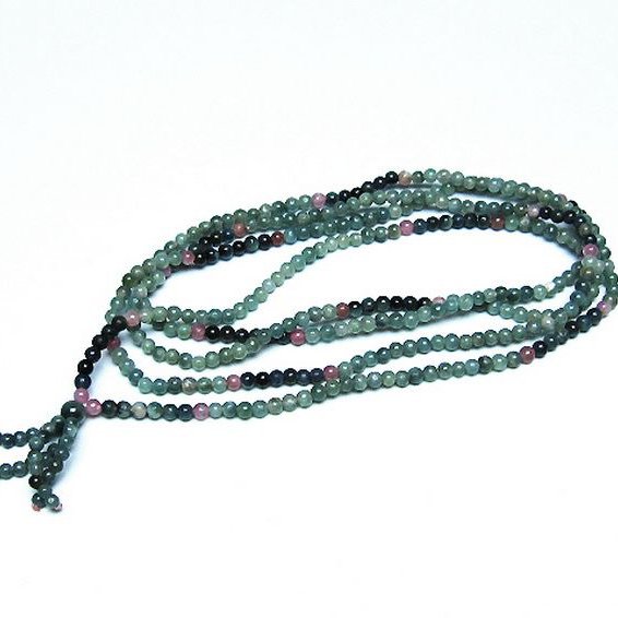 ミックスカラートルマリン ブレスレット 3mm [t75-7421]