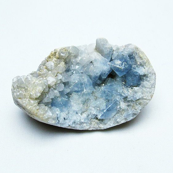 セレスタイト天青石原石[T756-4217]