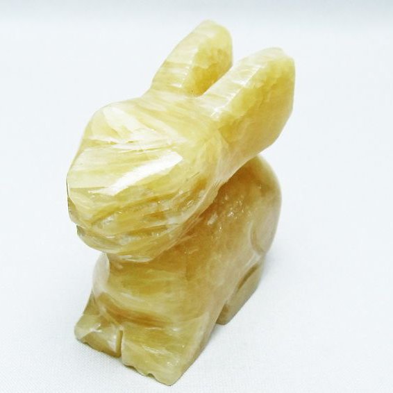 トパーズウサギ置物[T757-1949]