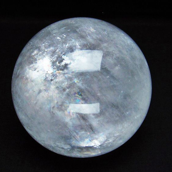 虹入りカルサイト丸玉78mm[T758-2025]