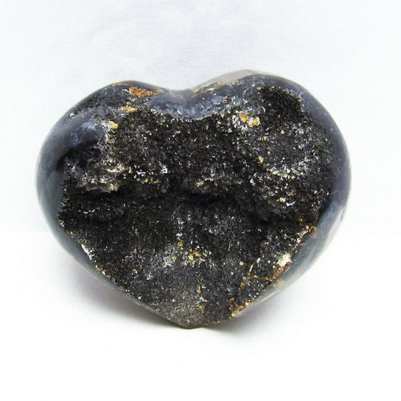 マダガスカル産 タートルジャスパー ハート型 原石[T761-3099]