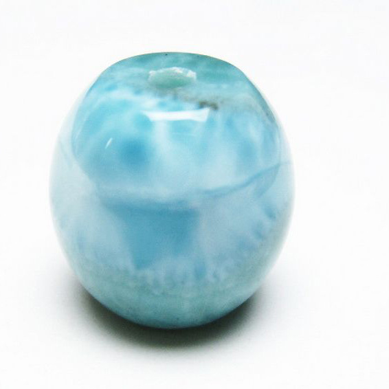 パワーストーン 天然石 ラリマー天珠[T77-3933]