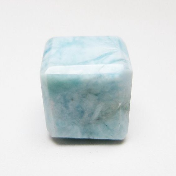 ラリマー キューブ型 タンブル[T77-4041]